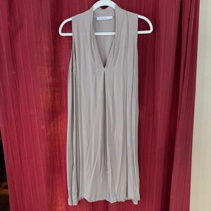 Brave+True Beige Sleeveless Dress small-medium